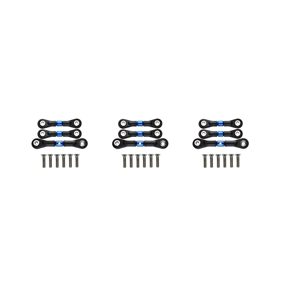 9Pcs Steering Link Rod Servo Rod For Tt-02 Tt-02T Tt02 Tt02t 1/10 Rc Car Upgrade Parts Accessories, 6033566147890