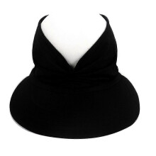 (Black) Baseball Sun Cap Sports Sun Visor Empty Top Uv Protection Sun Hats Women