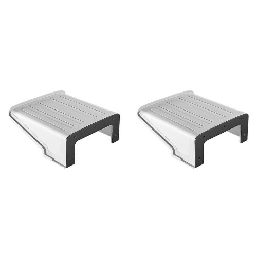 2X Sun Shade Protective Cap Camera Top Cover Security Camera Cover Shield Camera Housing Cover Rain Protector
