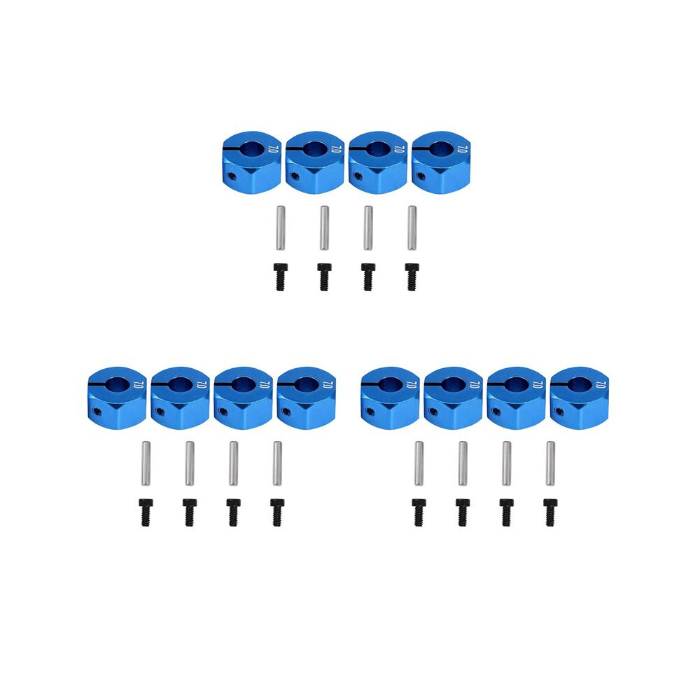 3X Rc Aluminum 7.0 Wheel Hex 12Mm Drive With Pins Screws 4P Hsp Hpi Ca 6034002984734
