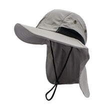 Dww-Sun Protection Hat Boonie Hat Fisherman's Hat Bucket Hat UPF 50+ Protection
