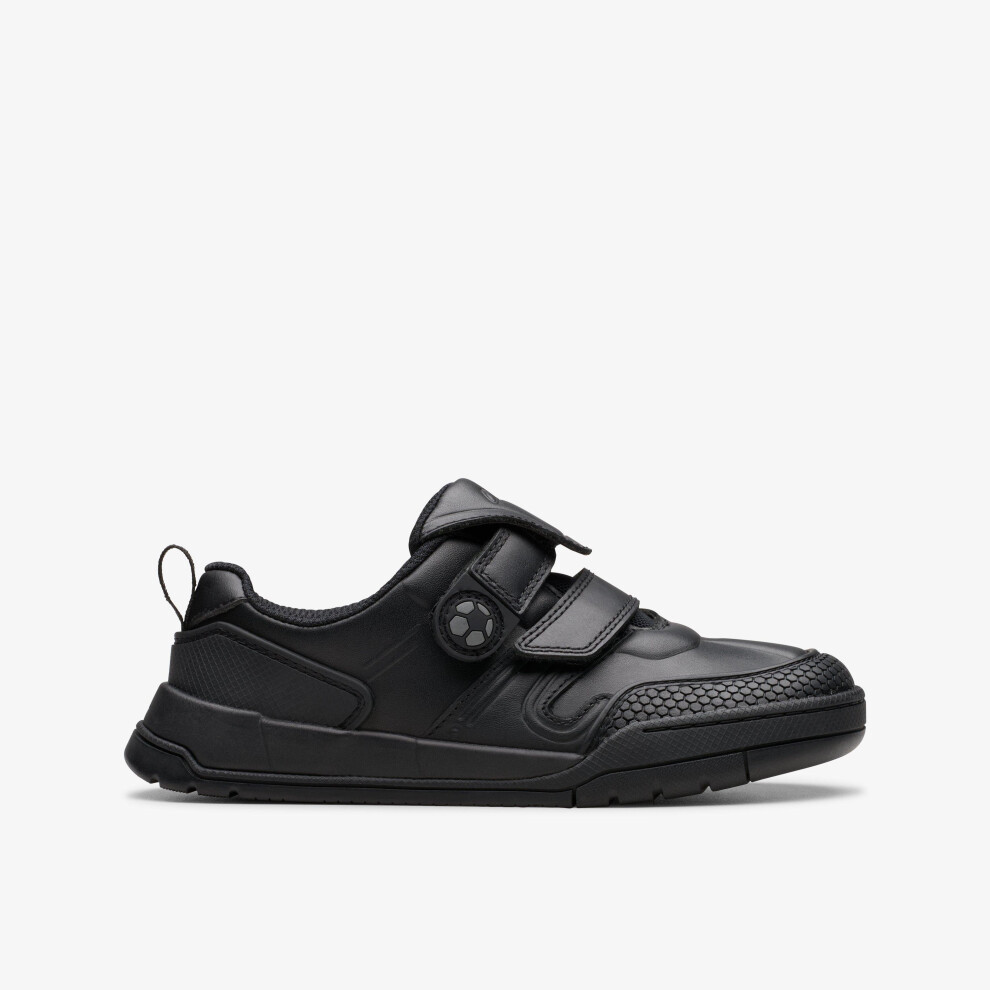 Clarks (Fit Type[Shoes], Shoe Size) Laser Track K Black Leather