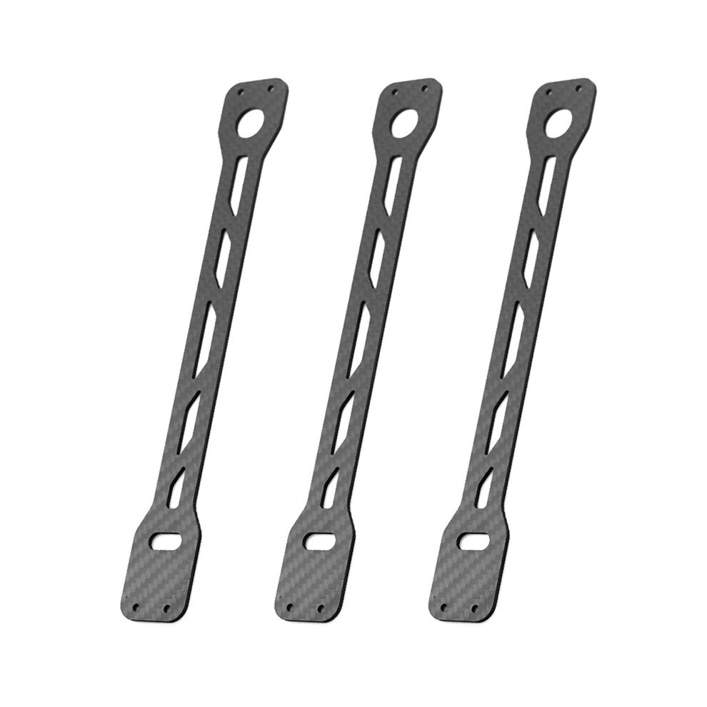 3X Carbon Fiber Second Floor Board Plate For Tt02 Tt02b Tt-02 Tt-02B 1/10 Rc Car Upgrades Parts Accessories 4711640002267