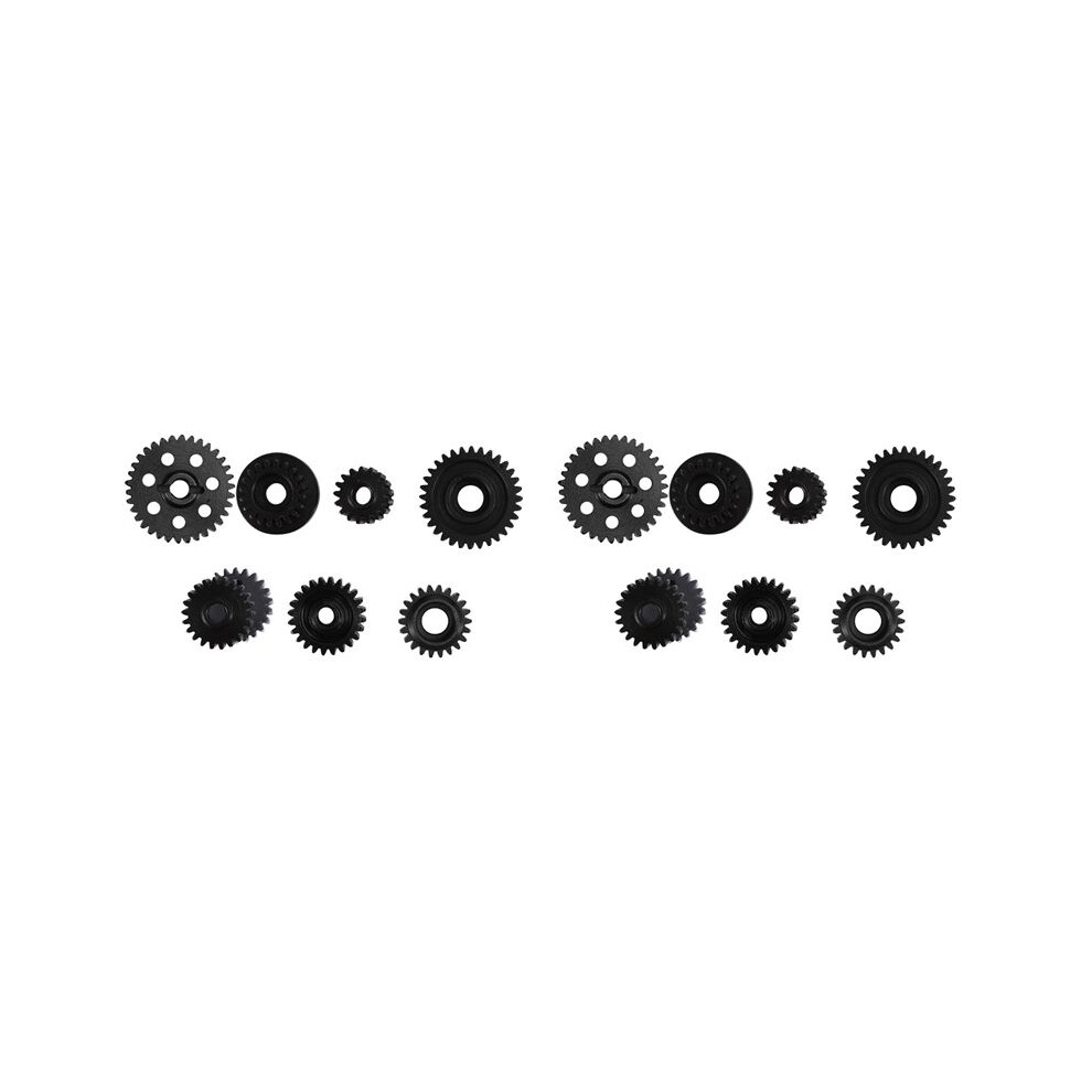 2X Metal Steel Gearbox Gears Set For Yikong Yk4082 Yk4102 Yk4103 Absima Sherpa Rc Crawler Car Upgrades Parts Accessories 4711589499005