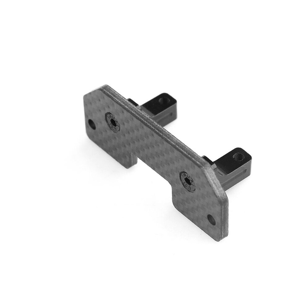 2X Carbon Fiber Servo Mount Axle Servo Fixed Bracket For Axial Scx10 Scx10 Ii 90046 1/10 Rc Crawler Car Upgrade Parts 4713749259764