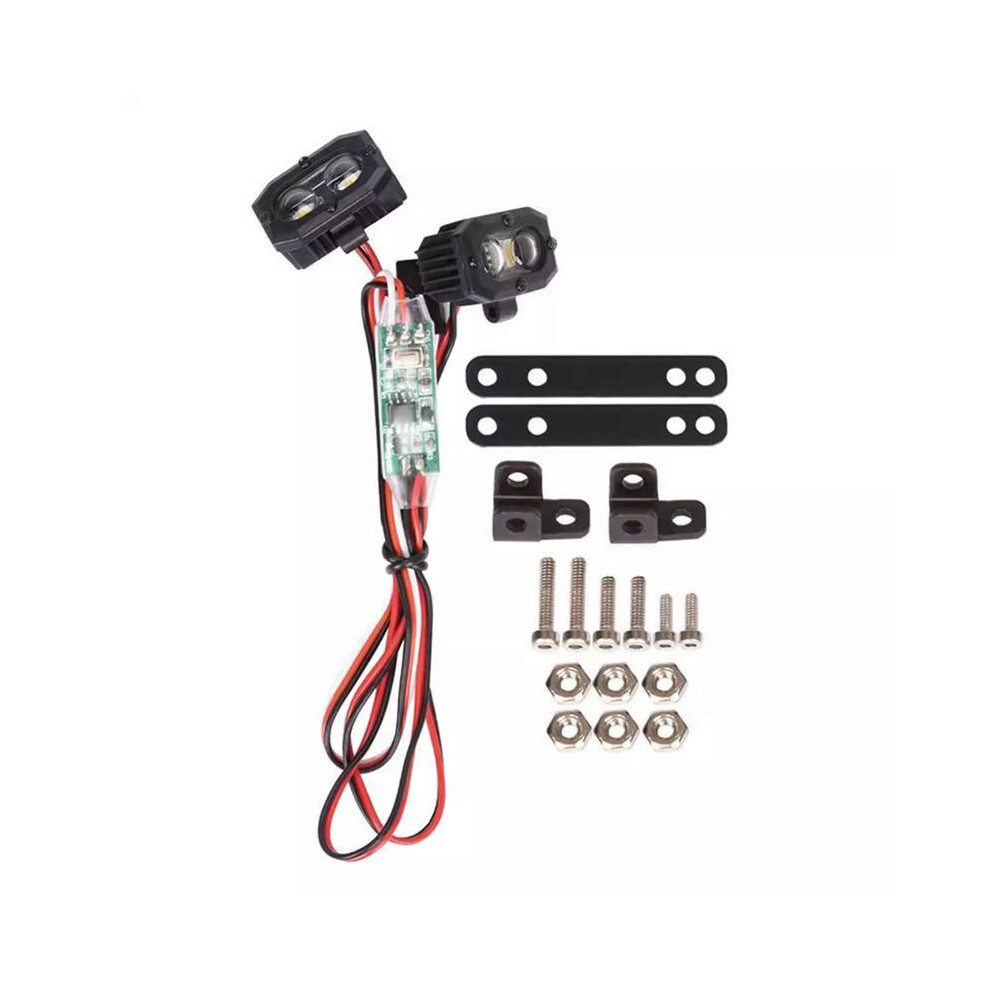 Rc Car S Led Spot With Controller For 1/10 Rc Car Trx4 Scx10 9004 Led A Light 4713372304077