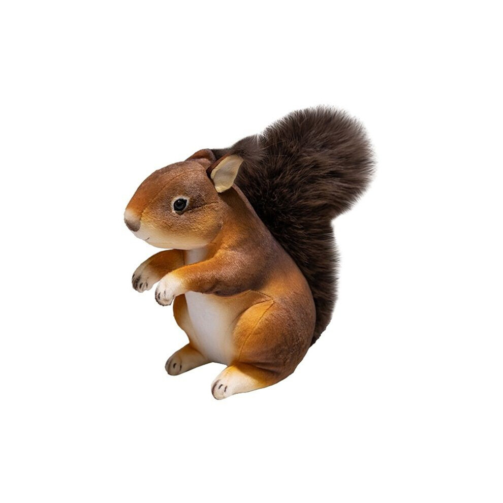 Simulation Cute Squirrel Plush Toy Soft Stuffed Cartoon Animal Doll Home Decoration Birthday Gift 21Cm 6034080267897