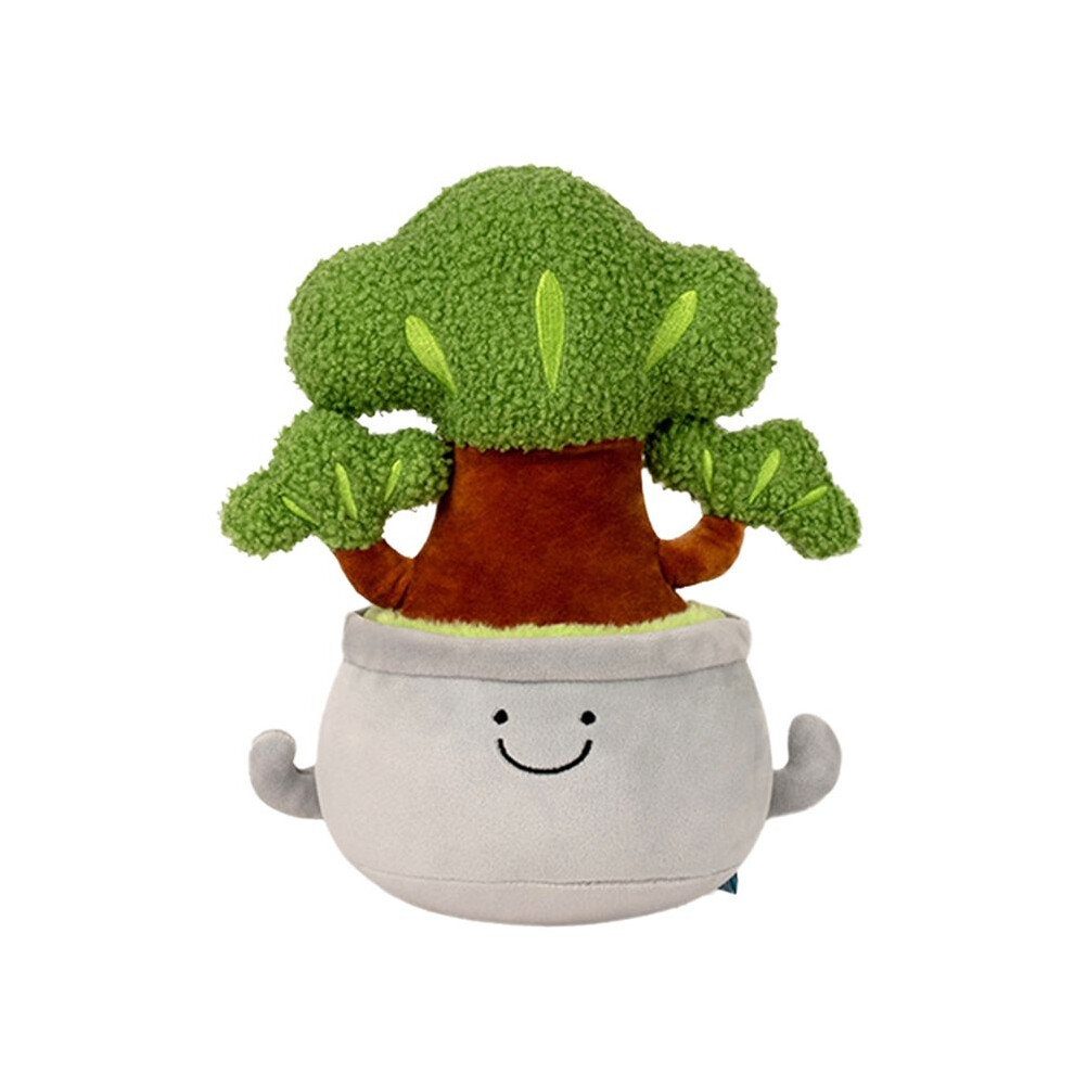 Simulation Potted Succulent Plants Plush Stuffed Toy Doll Potted Flower Pillow Soft Bedside Decoration A 4712804137016