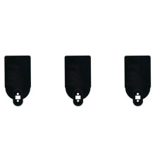 3X License Plate for M365 Electric Scooter Number Plate Holder Warning Sign Scooters Skateboard Accessories Black