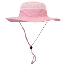 (Pink) Unisex Wide Brim Hat, UPF 50+ Waterproof Sun Protection, Summer UV Protection Boonie Hat