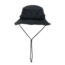(Black) Outdoor Fishing Sun Hat Wide Brim Beach Windproof Boonie Hat Summer Bucket Cap with Sun for Protection for Men a Khaki