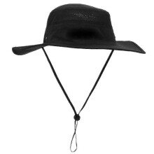 (Black) Unisex Wide Brim Sun Hat,outdoor Upf 50+ Waterproof Boonie Hat Summer Uv Protection Sun Caps