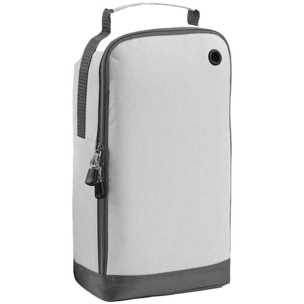 Bagbase (One Size, Ice Grey) Sport Shoe / Accessory Bag (8 Litres)