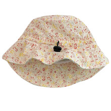 (Pink) Summer Floral Bucket Hat Floral Fisherman Hat Summer for Sun Hat Wide Brim Sunscreen Cap Sunshade for Sun for Protection  Yellow