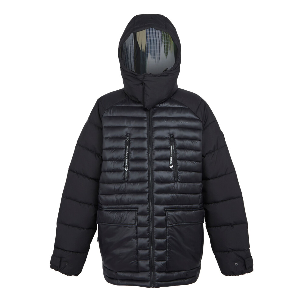 Regatta (L, ) Mens Christian Lacroix Congenies Short Padded Jacket Black