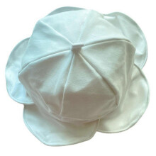(White) for Sun for Protection Hat for Women Lovely Petal Brim Design Solid Color Bucket Caps for Outdoor Fishing Beach Climbing Yellow