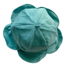 (Water blue) for Sun for Protection Hat for Women Lovely Petal Brim Design Solid Color Bucket Caps for Outdoor Fishing Beach Climbing Yellow