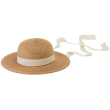 (Camel) Baby Girls Boy Kids Children Skin-friendly Summer for Sun Hats Jazz Cap Beach Outdoorsports Straw for Sun for Protection White