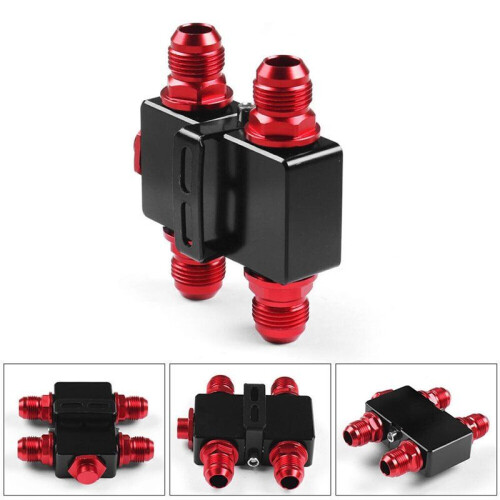 Ölfilter-Sandwich-Adapter mit Inline-Ölthermostat AN10-Anschluss-Ölplatte 1