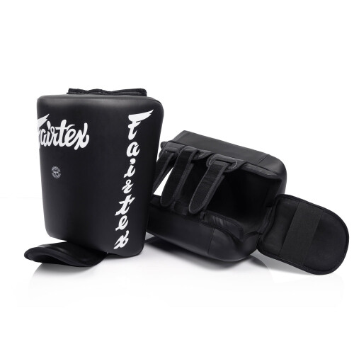 Fairtex SP10 Coaching Calf Kick Protection - Black 1