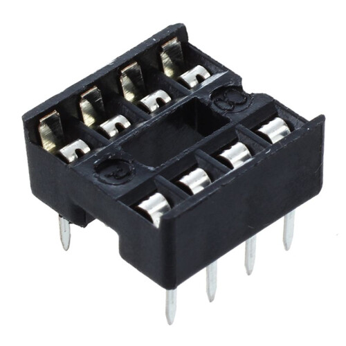50 x 8 Pin DIP IC Sockets Adaptor Solder Type Socket 1