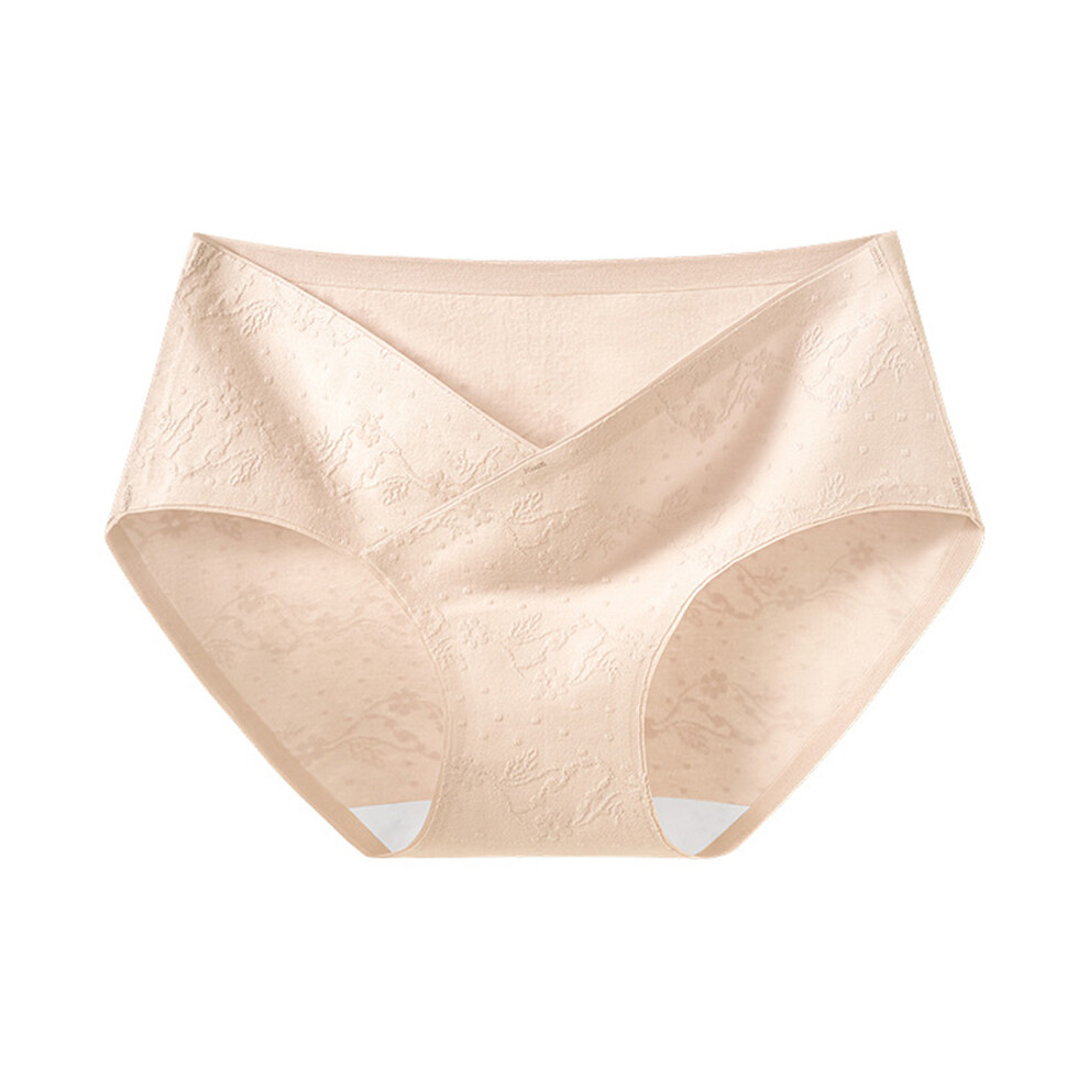 Jacquard Weave High Cotton Content Maternity Underwear-color XL