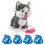 Electric Plush Animal Leash Control Pet Toy For-White Faced 1