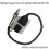A0009053403 5WK96681C Nitrogen Oxygen Sensor for - Sprinter 2500 GLK 250 E 250 Nox Sensor 9