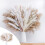 92 peças de decoração de capim-dos-pampas seco de 43 cm (17 polegadas) 2