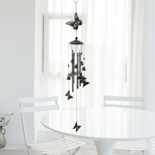 Vlinderwindgong met aluminium buizen, 84 cm 1
