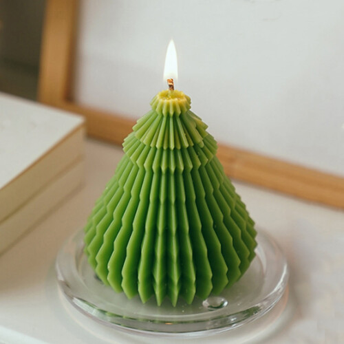 Christmas tree taper candles aromatherapy wax 12 pcs 2