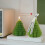 Christmas tree taper candles aromatherapy wax 12 pcs 4