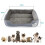 Hundekissen – LECOO – Waschbar – Extra weich – Bequem – Grau 4