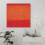 Εκτύπωση σε καμβά Mark Rothko Ώχρα και Κόκκινο σε κόκκινο καμβά 60x60εκ. 5