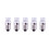 5 stk. E10 LED-indikatorpære DC3V til 24V 3