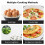3in1 Electric Egg Cooker 7 Egg Capacity for Boiled Eggs Steamed Vegetables Visible Cover Breakfast Maker EU Plug 3