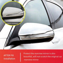 RHD Rear View Mirror Trim Cover for - C W205 E W213 GLC X253 2016-2023 Side Wing Mirrors Caps Bright Black