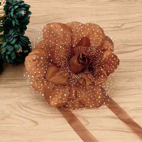 Peony Flower Curtain Tie Backs Holdback Set of 2 1
