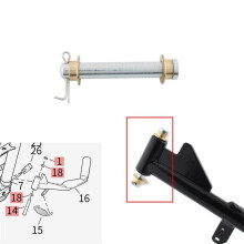 Pino de Parafuso Do Descanso Lateral para Motocicletas para Sportster Series (XL883/X48/XL1200/V72)