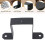 4 Stück 4 x 4 Zoll Strap-Post-Bindungen, graue U-Bügel 4