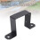 4 Stück 4 x 4 Zoll Strap-Post-Bindungen, graue U-Bügel 10