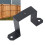 4 Stück 4 x 4 Zoll Strap-Post-Bindungen, graue U-Bügel 14