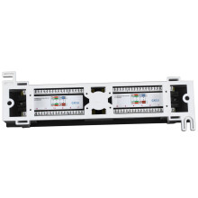 Kit D'Outils Réseau Cat6 12 Panneau de Brassage Rj45 Support Mural de Mise En Réseau Support de Montage En Rack