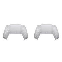 2X Untere Rückschale, Rutschfeste Rückseite, Ersatzteile Zur Spielverbesserung für PS5-Controller, Weiß