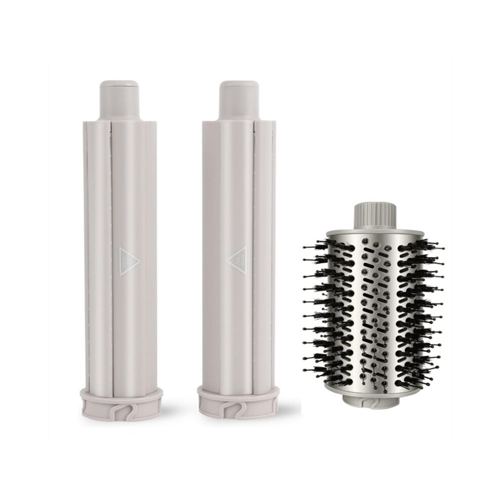 Round Hot Air Brush Attachment for Hot Air Styler for  FlexStyle (HD400 Series) Dual-Bristle Smoothing & Detangling