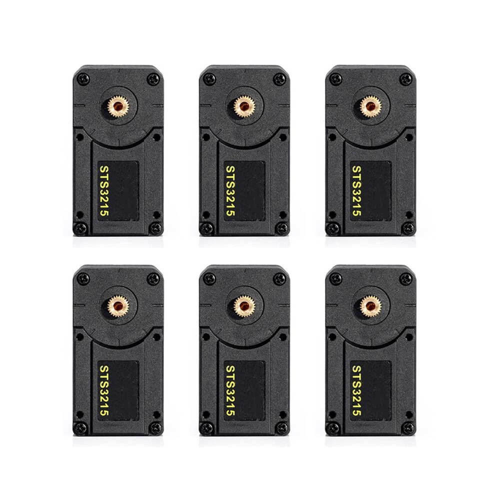 Photos - RC Robot 6X 7.4V STS3215 Servos for SO-ARM100 Robotic Arm 19KG High Torque Intelligent Bus Servo TTL with FE-URT-1