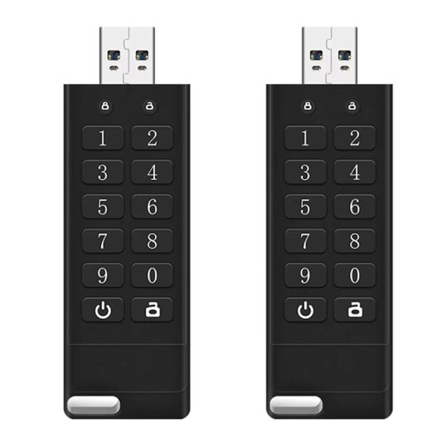 2X Unidade Flash USB Criptografada e Segura USB 3.0 Enfatiza Privacidade e Segurança, com Tranquilidade, 32G
