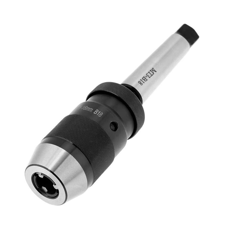 Keyless Lathe Drill Chuck Drill Chuck 1-16Mm Capacity 45 Steel Self Tighten Keyless Lathe Drill Chuck With Mt3-B18 6031250330276