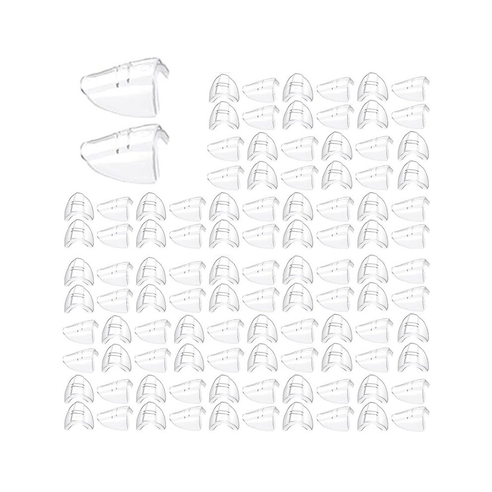 90X Safety Glasses Side Shields for Prescription Eyeglasses Slipon SideShields Side Guards Transparent