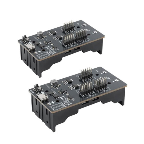 2 Alimentations UPS MCU Type-C, Charge et Décharge de Batteries au Lithium, 5 V/3,3 V, Source D'Alimentation Sans Interruption